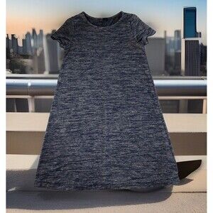 Gap Women’s A-Line Jersey T-shirt Comet Blue Dress Size Small
